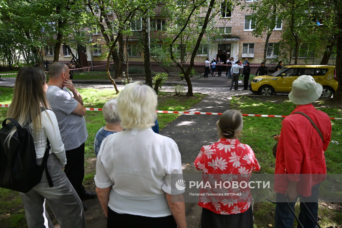 ЧП в жилом доме в Москве