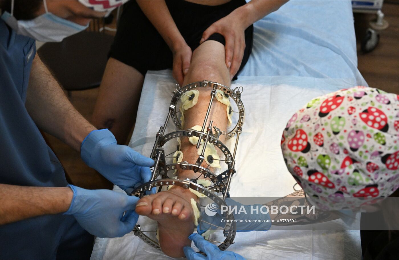 Госпиталь спецназа "Ахмат" и 4-й отдельный медико-санитарный батальон в зоне СВО