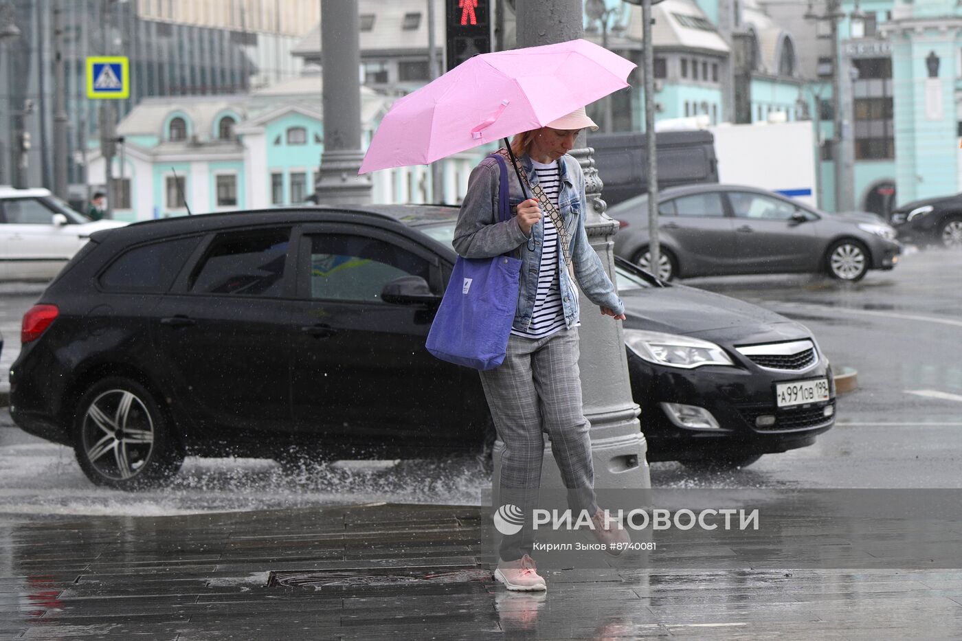 Дождь в Москве