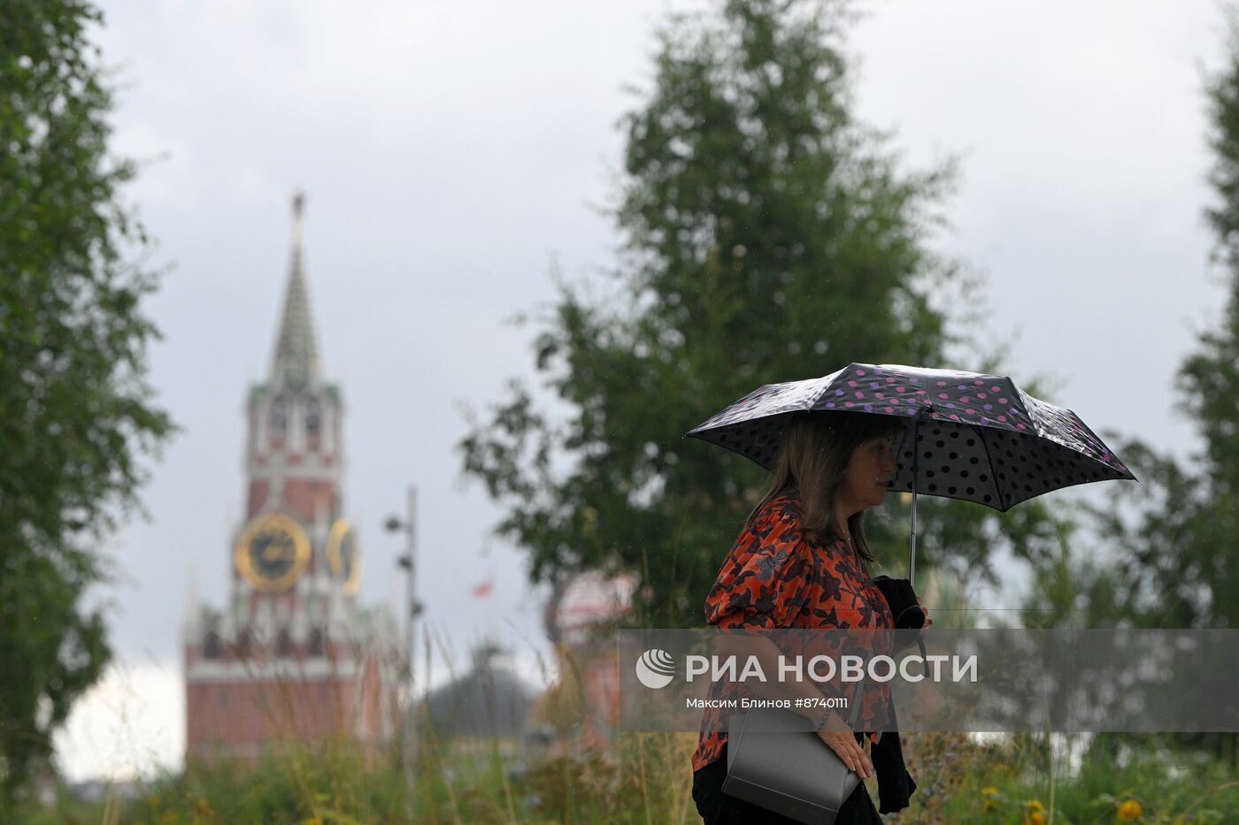 Дождь в Москве