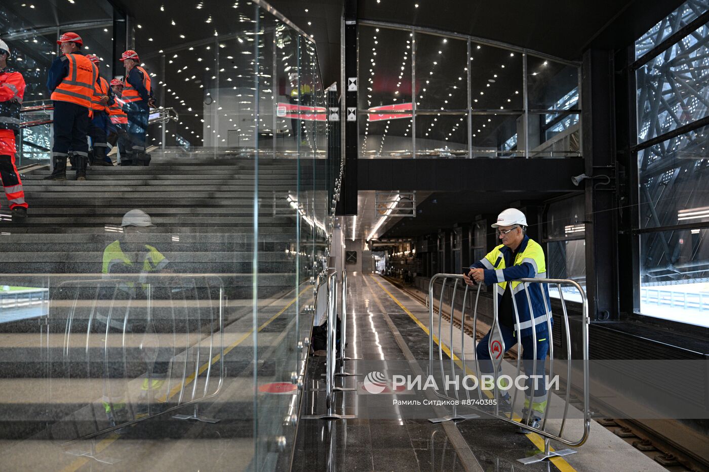 Технический запуск станции метро "Потапово" и открытие участка дороги "Солнцево-Бутово-Варшавское"