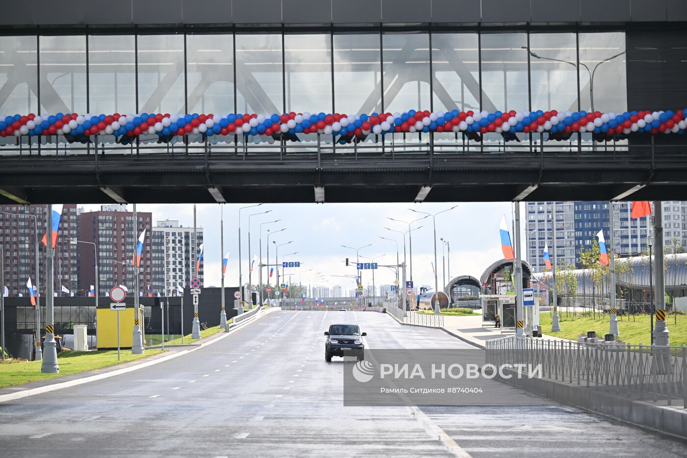 Технический запуск станции метро "Потапово" и открытие участка дороги "Солнцево-Бутово-Варшавское" 