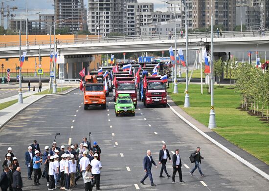 Технический запуск станции метро "Потапово" и открытие участка дороги "Солнцево-Бутово-Варшавское"