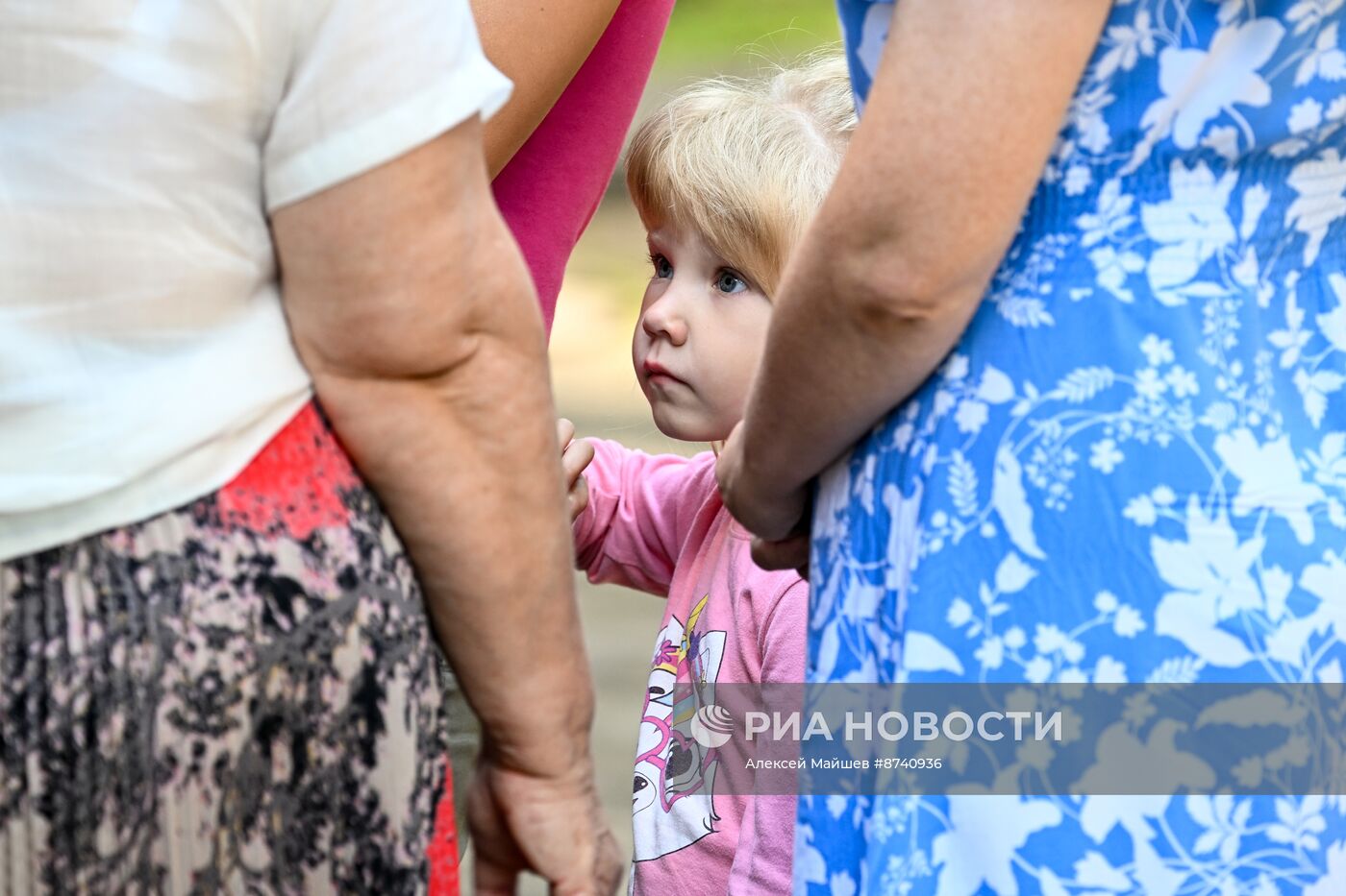 Дети из Курской области в подмосковном детском лагере