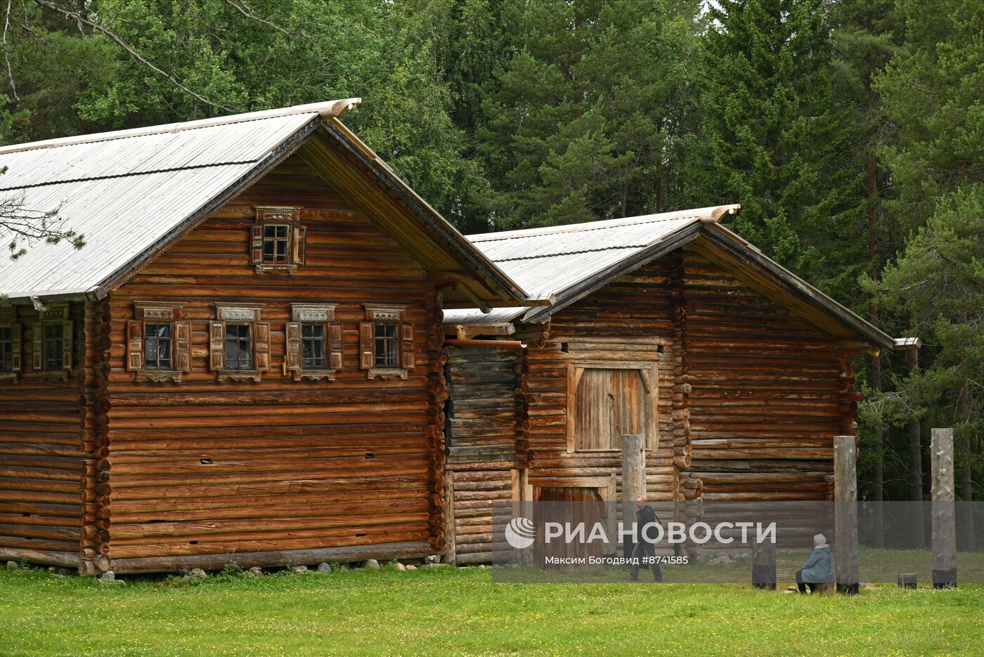 Музей деревянного зодчества "Малые Корелы" в Архангельской области