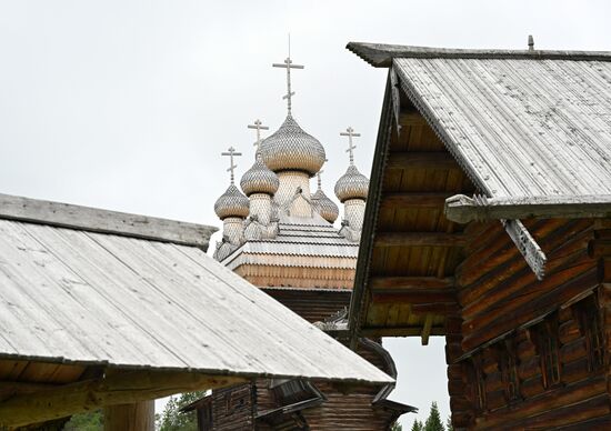 Музей деревянного зодчества "Малые Корелы" в Архангельской области