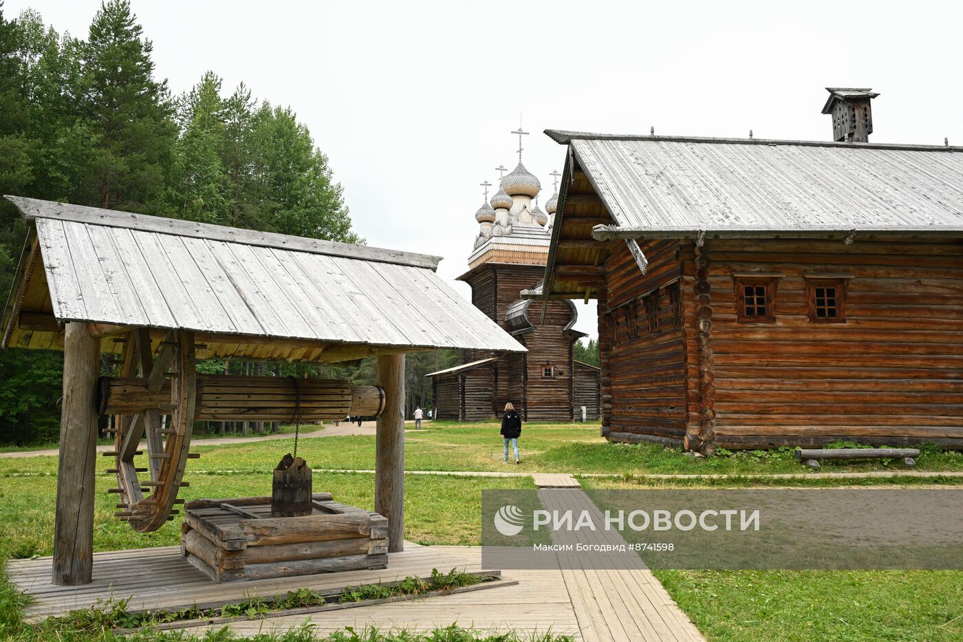 Музей деревянного зодчества "Малые Корелы" в Архангельской области