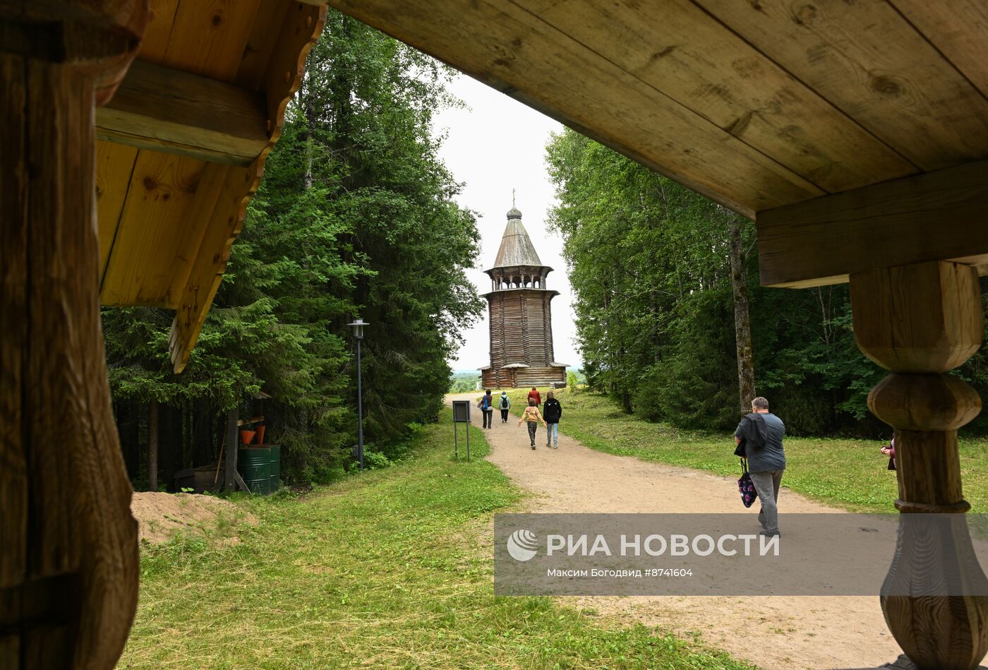 Музей деревянного зодчества "Малые Корелы" в Архангельской области