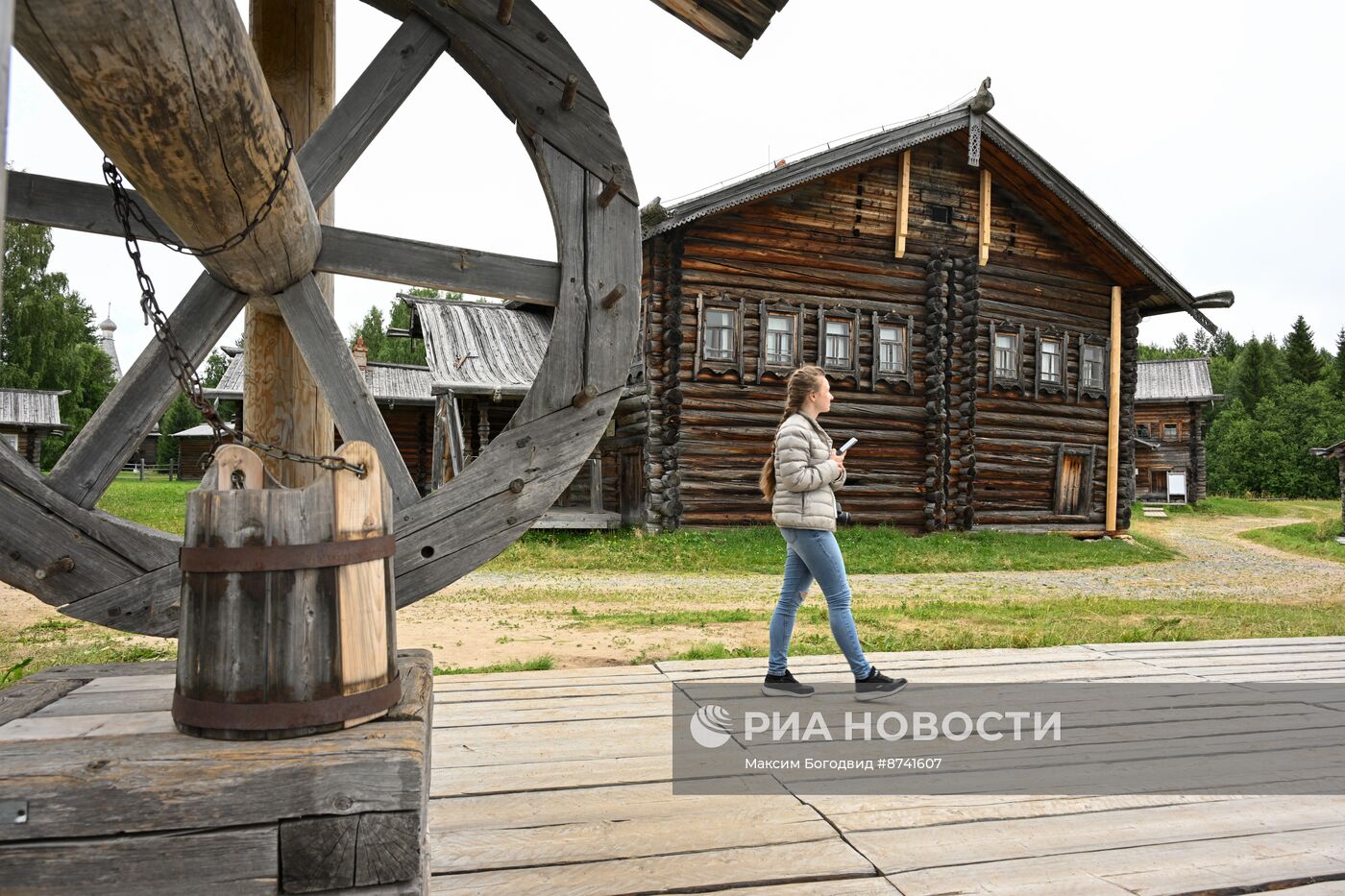 Музей деревянного зодчества "Малые Корелы" в Архангельской области