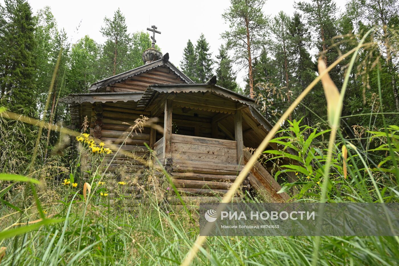 Музей деревянного зодчества "Малые Корелы" в Архангельской области