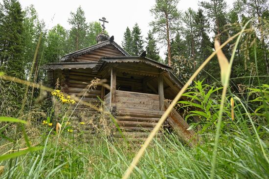 Музей деревянного зодчества "Малые Корелы" в Архангельской области