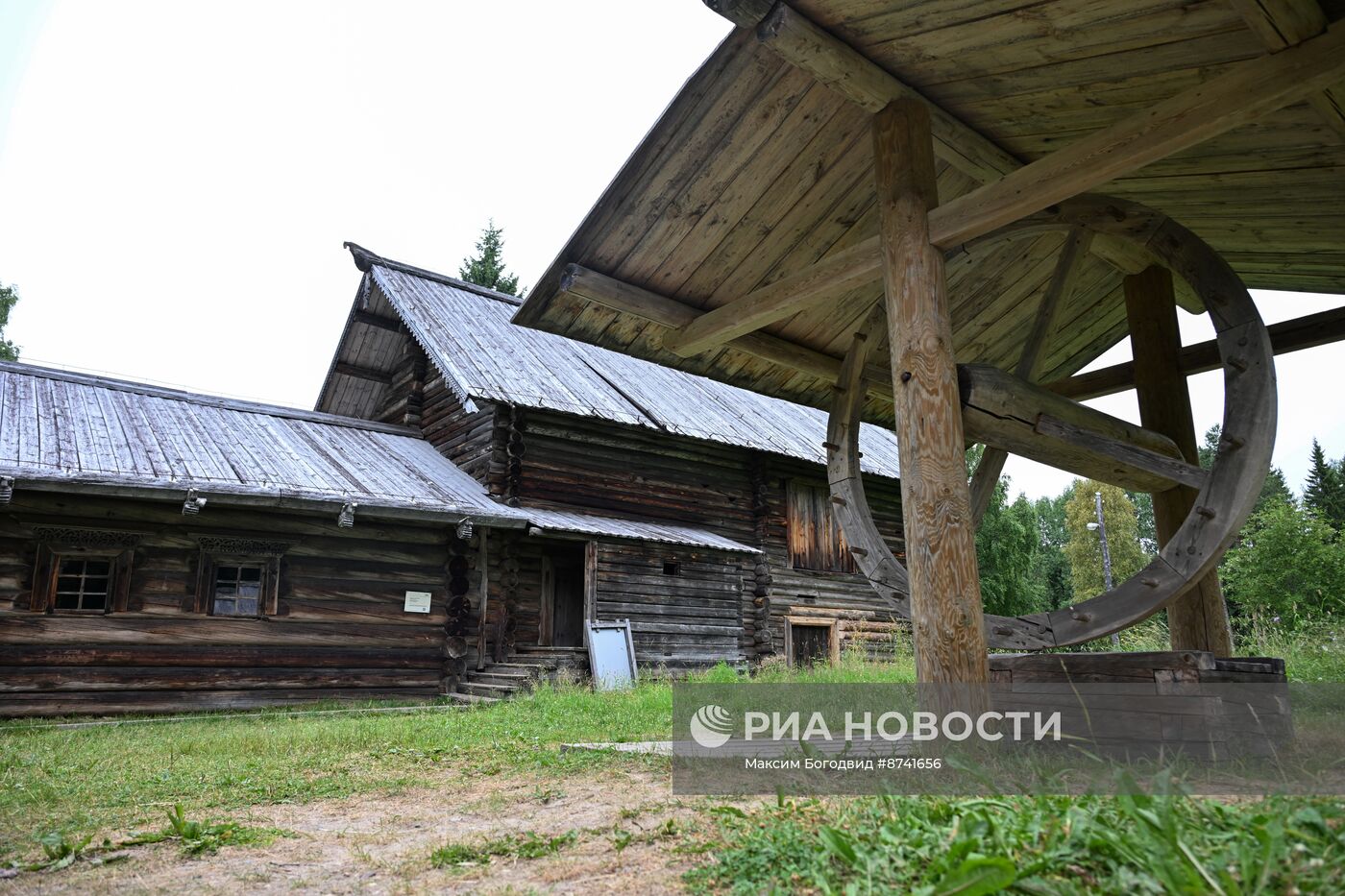 Музей деревянного зодчества "Малые Корелы" в Архангельской области