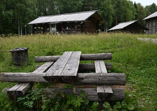 Музей деревянного зодчества "Малые Корелы" в Архангельской области