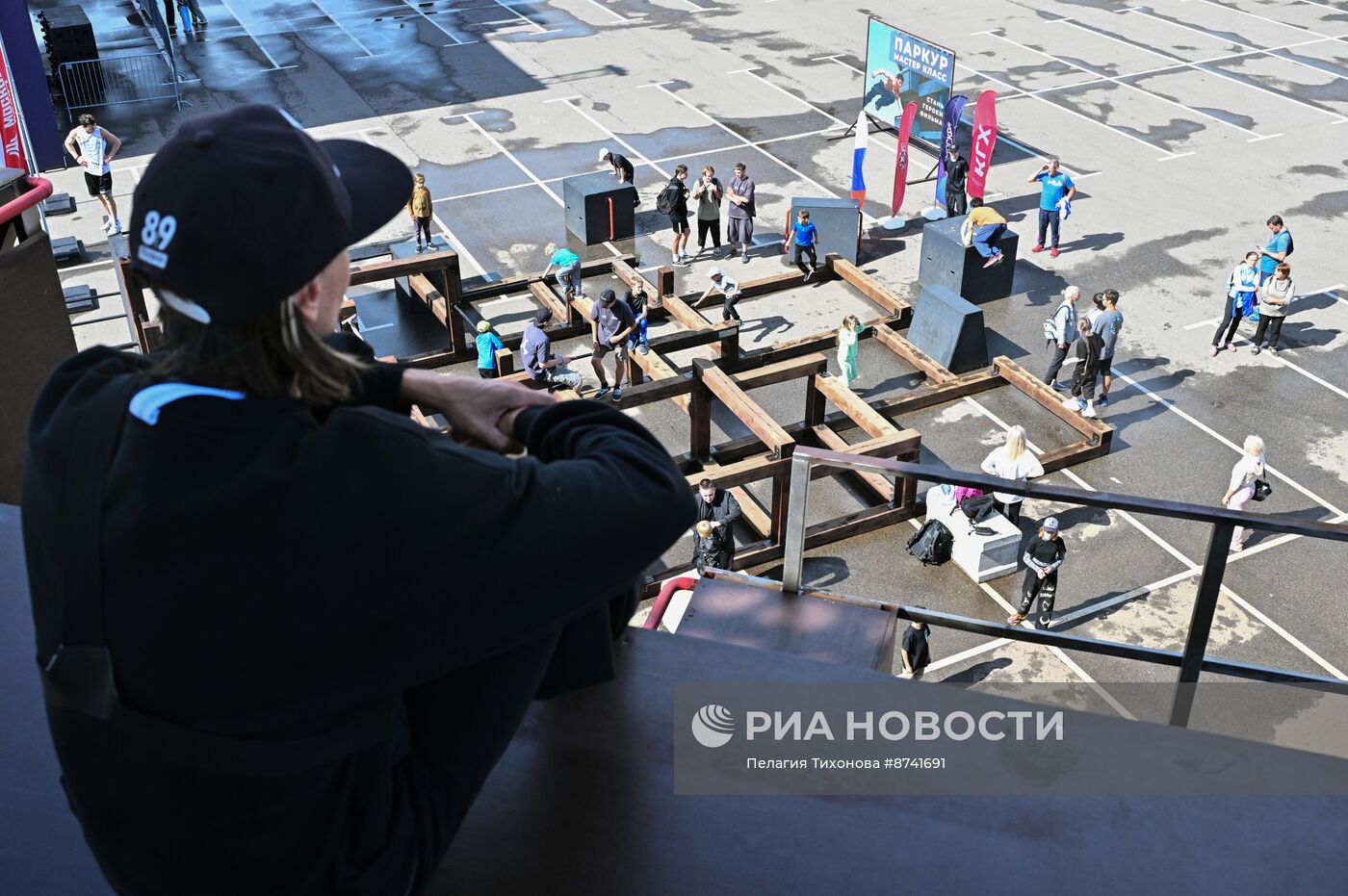 Зона экстремальных видов спорта в Лужниках 