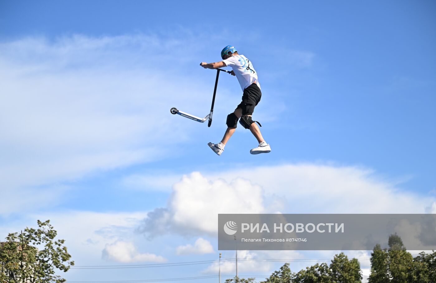 Зона экстремальных видов спорта в Лужниках 