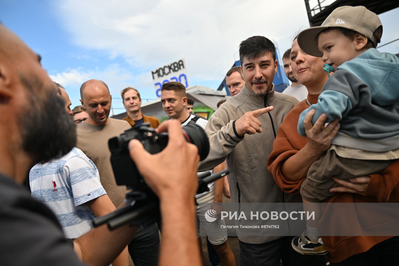 Зона экстремальных видов спорта в Лужниках 