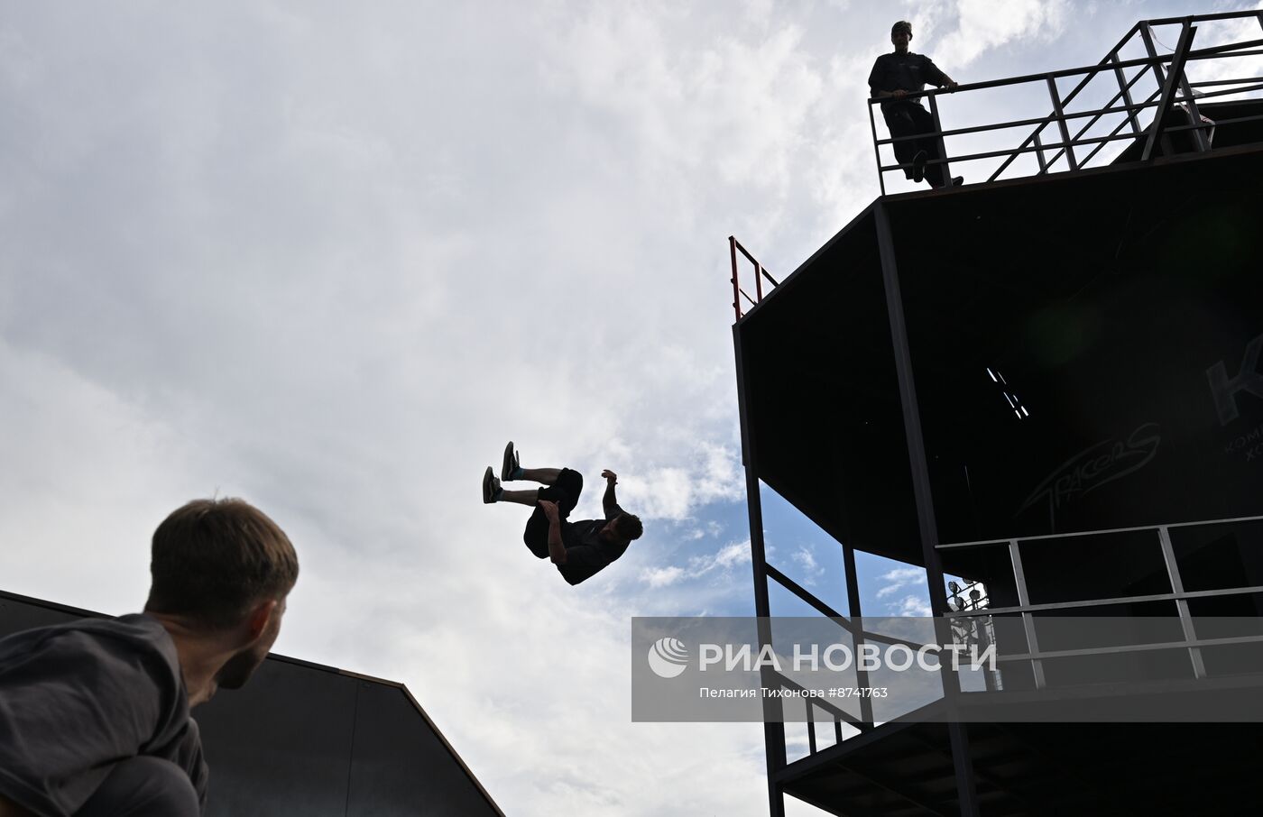 Зона экстремальных видов спорта в Лужниках 