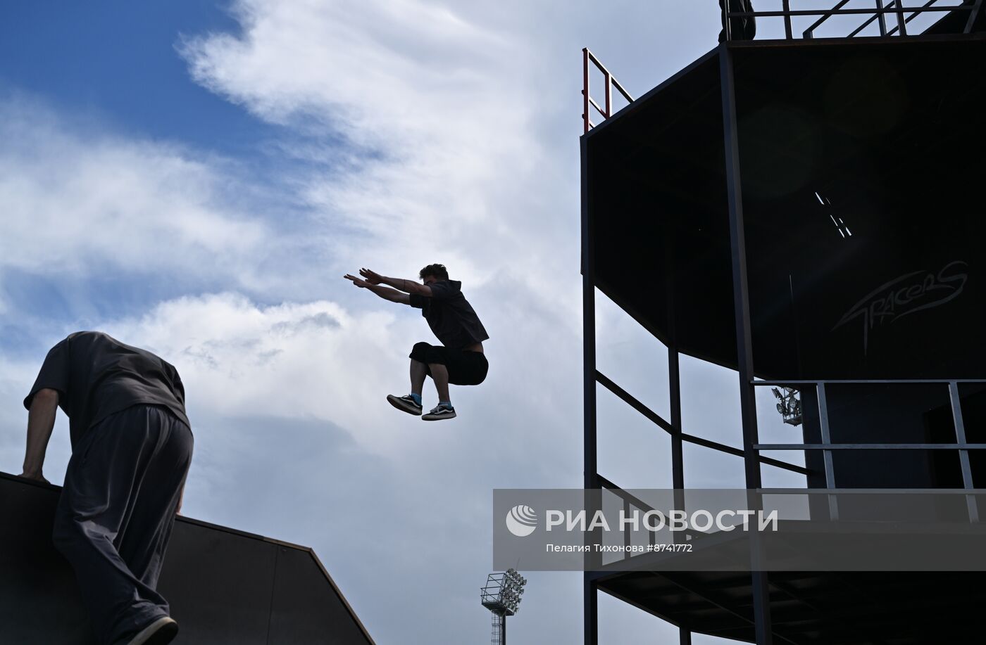 Зона экстремальных видов спорта в Лужниках 