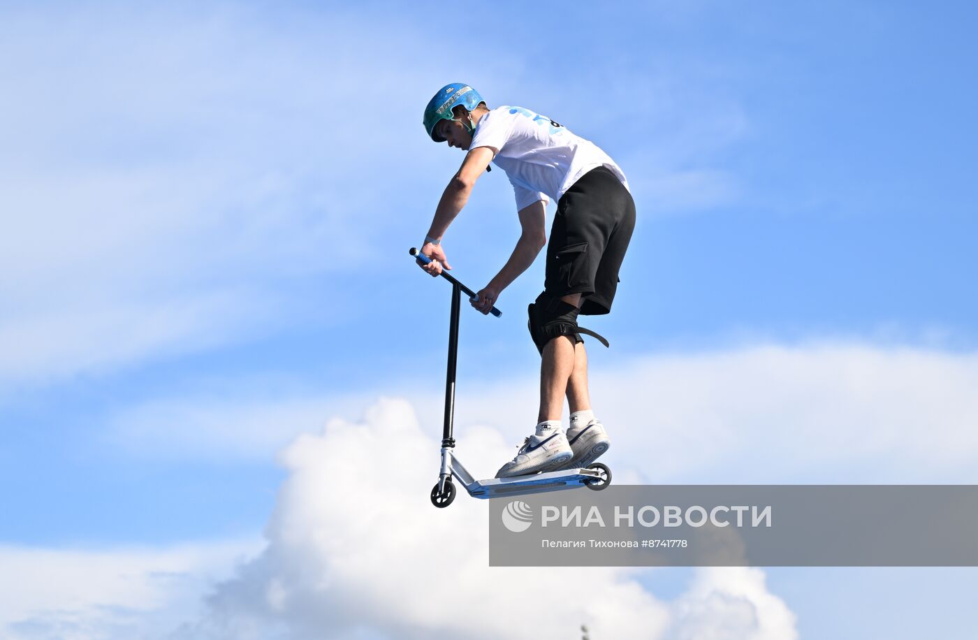 Зона экстремальных видов спорта в Лужниках 
