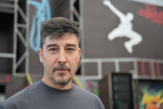 Зона экстремальных видов спорта в Лужниках 