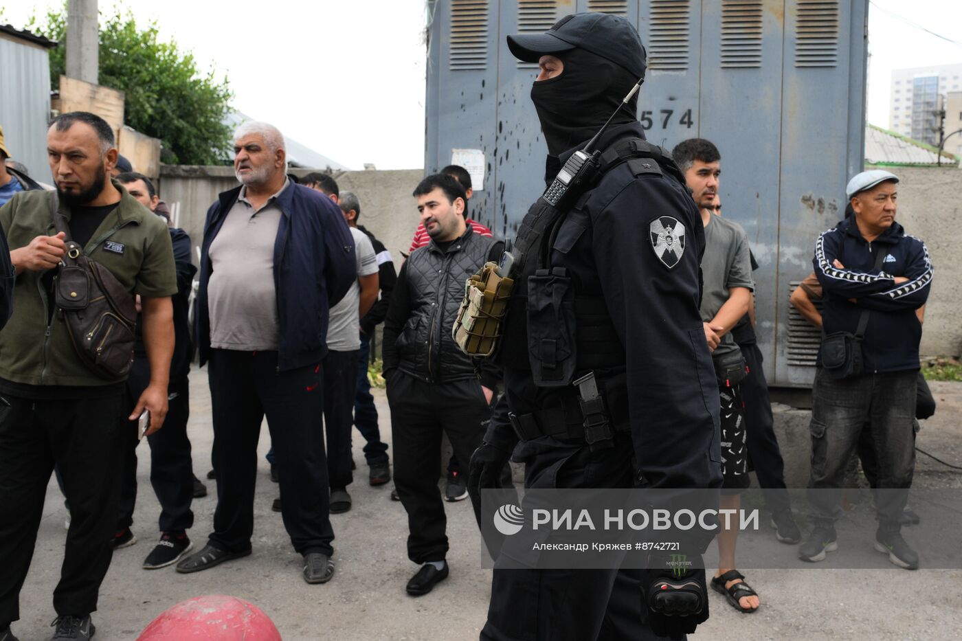 Рейд по проверке документов воинского учета у мигрантов, получивших гражданство РФ