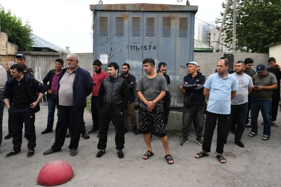 Рейд по проверке документов воинского учета у мигрантов, получивших гражданство РФ