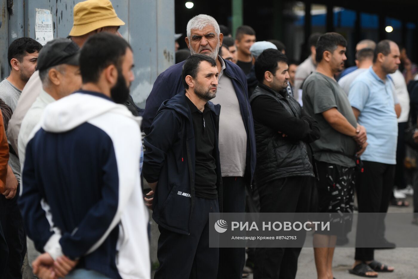 Рейд по проверке документов воинского учета у мигрантов, получивших гражданство РФ