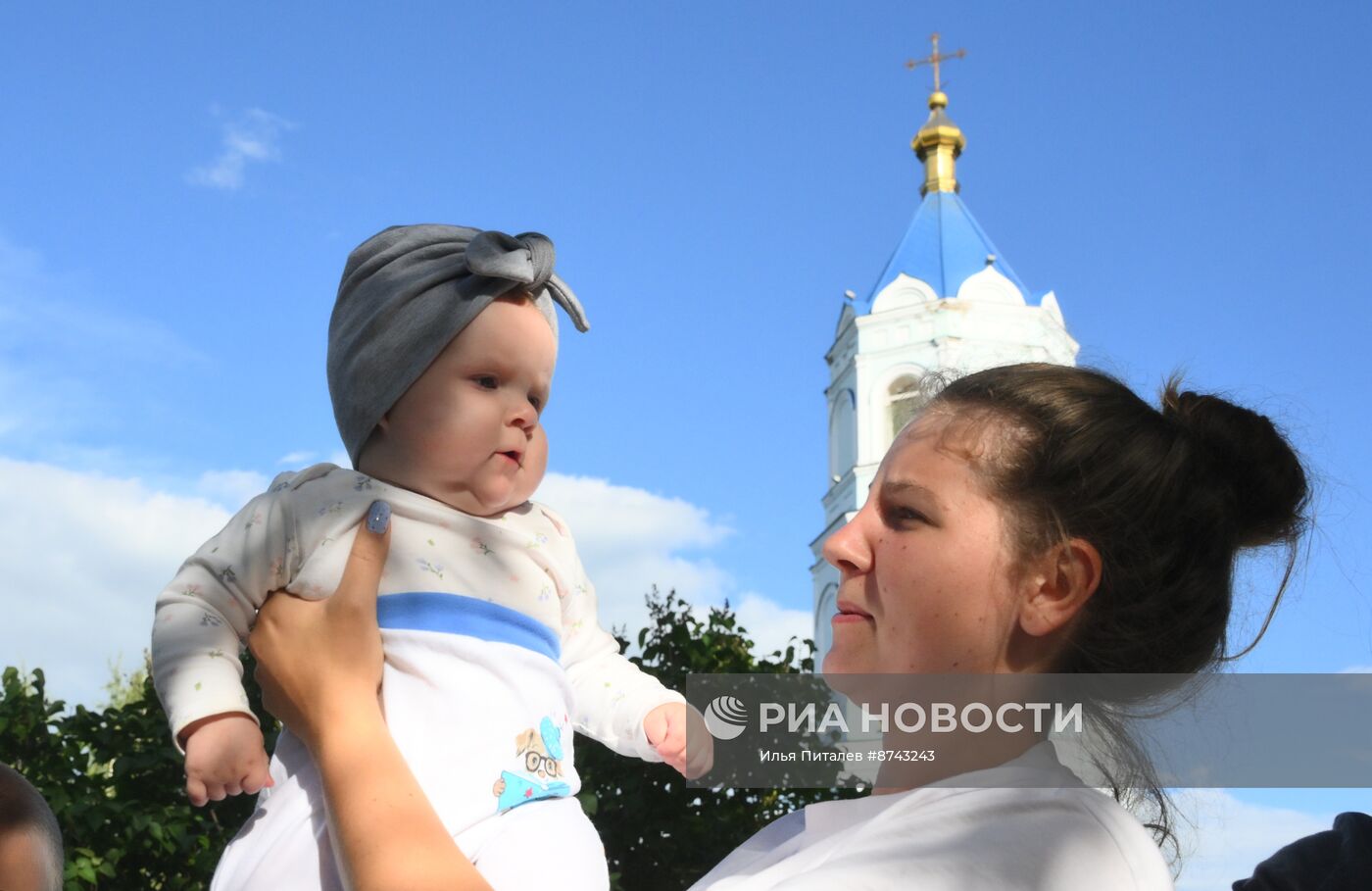 Пункт временного размещения на базе мужского монастыря Курской Коренной пустыни