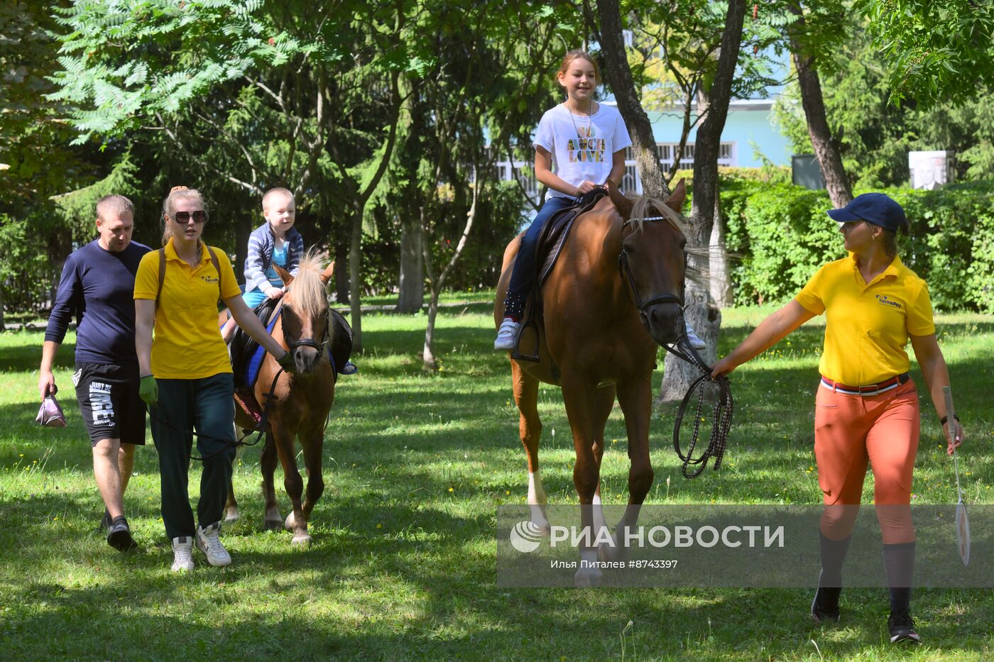 Пункт временного размещения для эвакуированных жителей Курской области