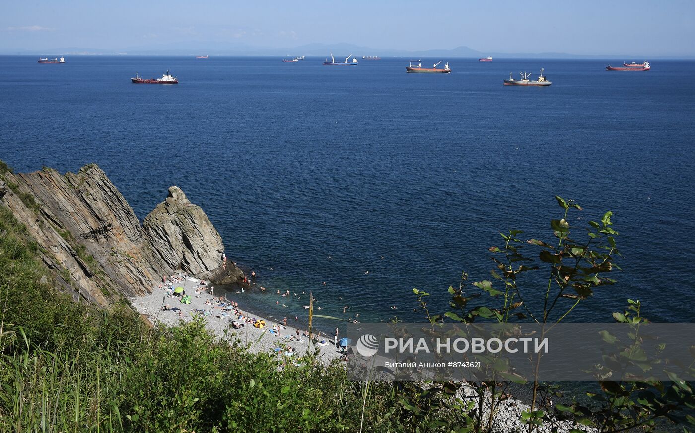 Корабли в акватории Владивостока