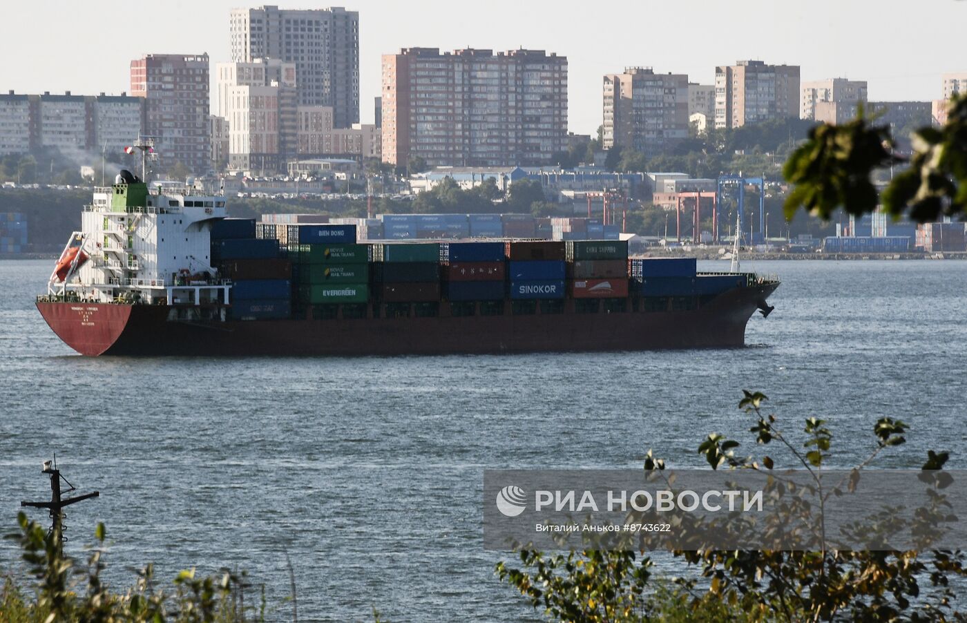 Корабли в акватории Владивостока