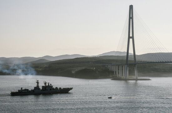 Корабли в акватории Владивостока