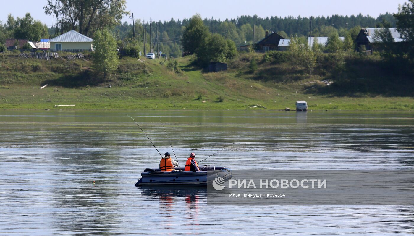Лето на Енисее