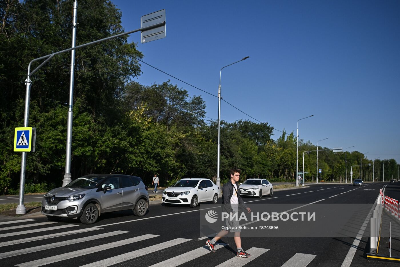 В Луганске завершен ремонт Оборонной улицы