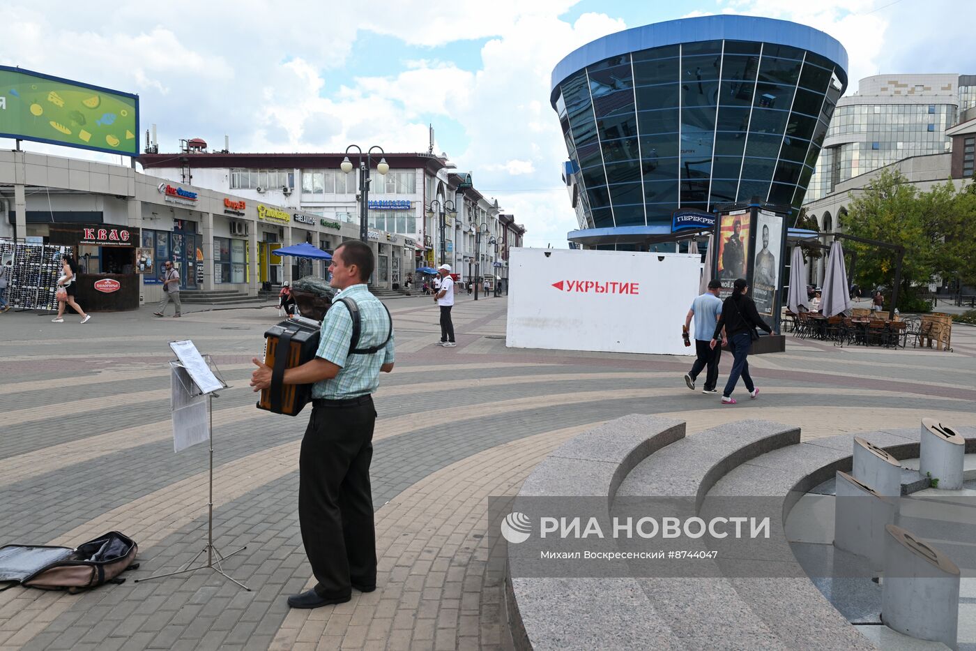 Модульные укрытия на улицах Белгорода