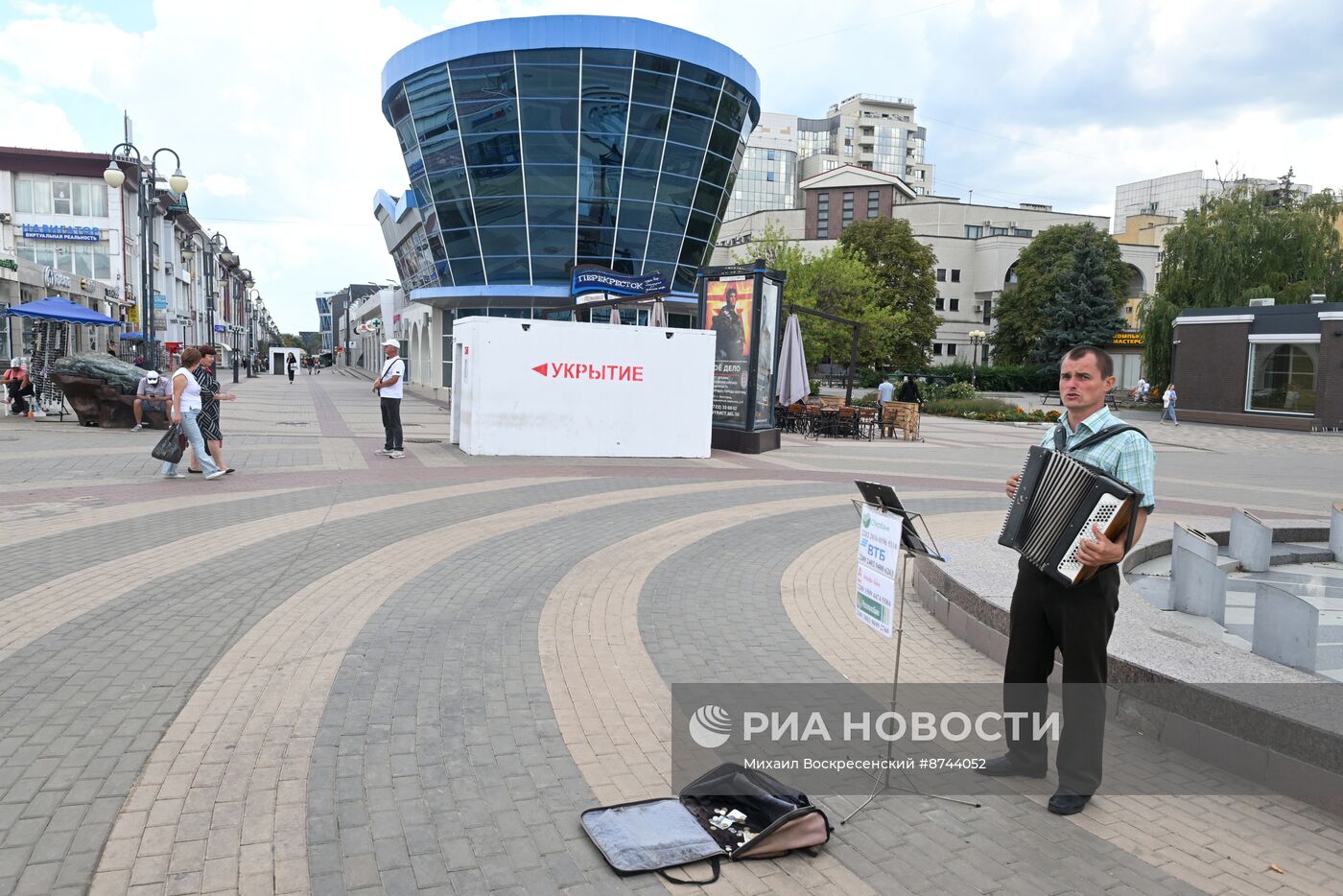 Модульные укрытия на улицах Белгорода