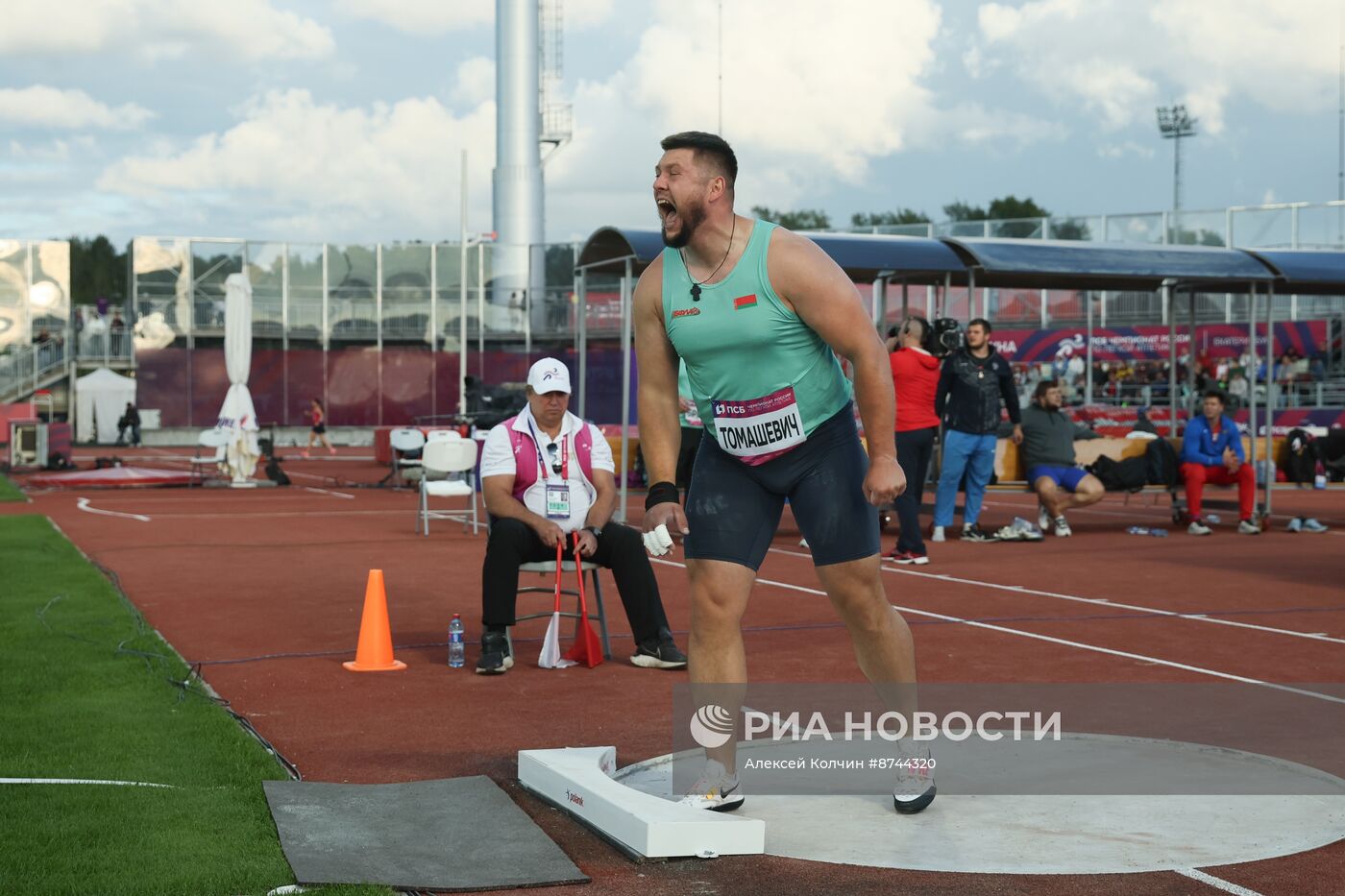 Чемпионат России по легкой атлетике. День первый 