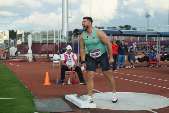 Чемпионат России по легкой атлетике. День первый 