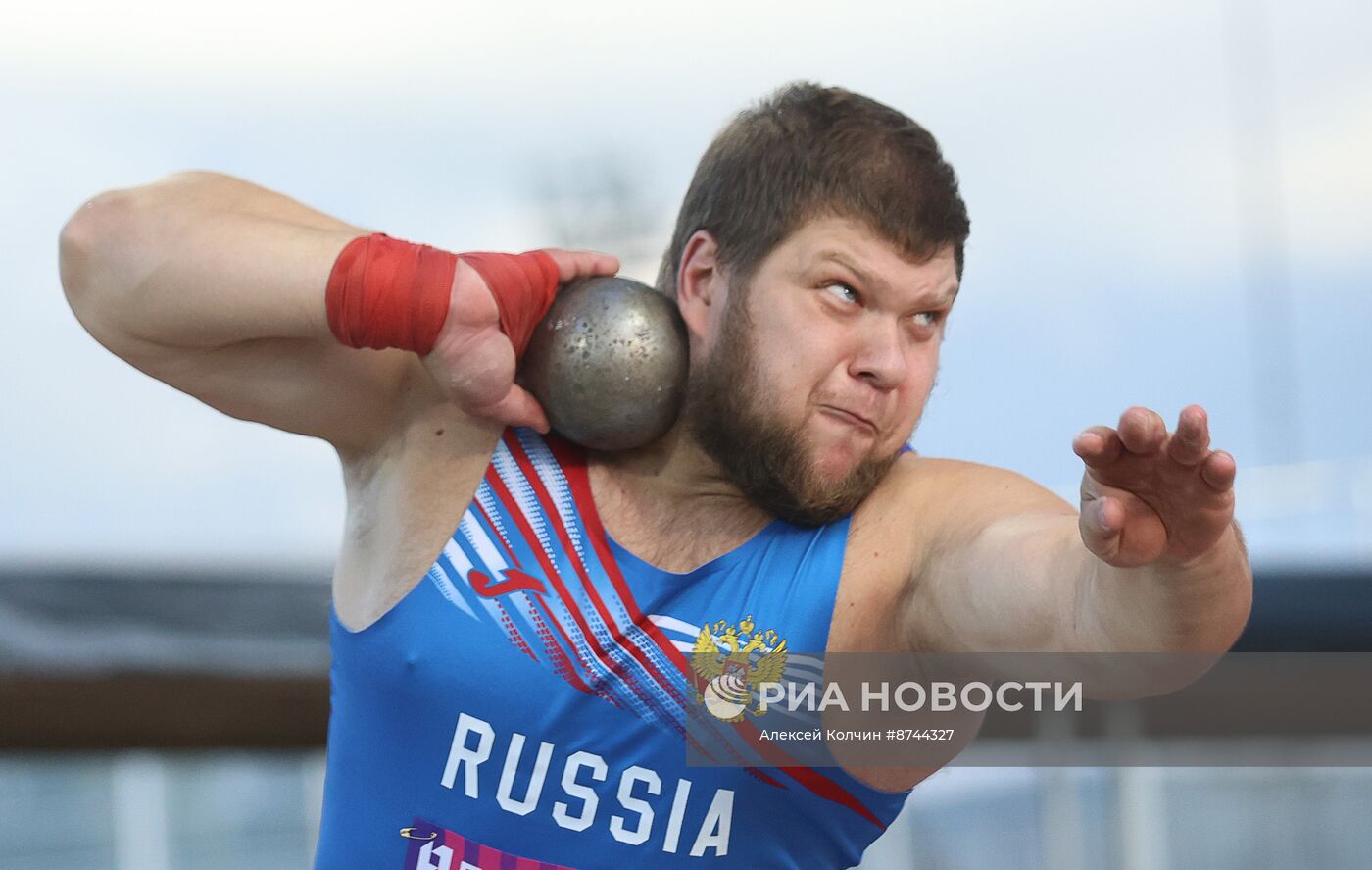 Чемпионат России по легкой атлетике. День первый 