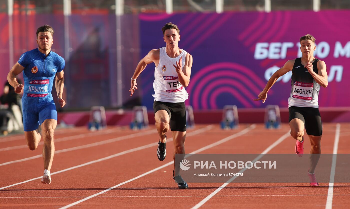 Чемпионат России по легкой атлетике. День первый 