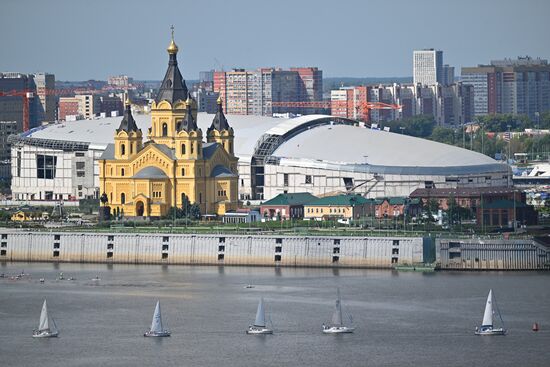 Празднование Дня города в Нижнем Новгороде