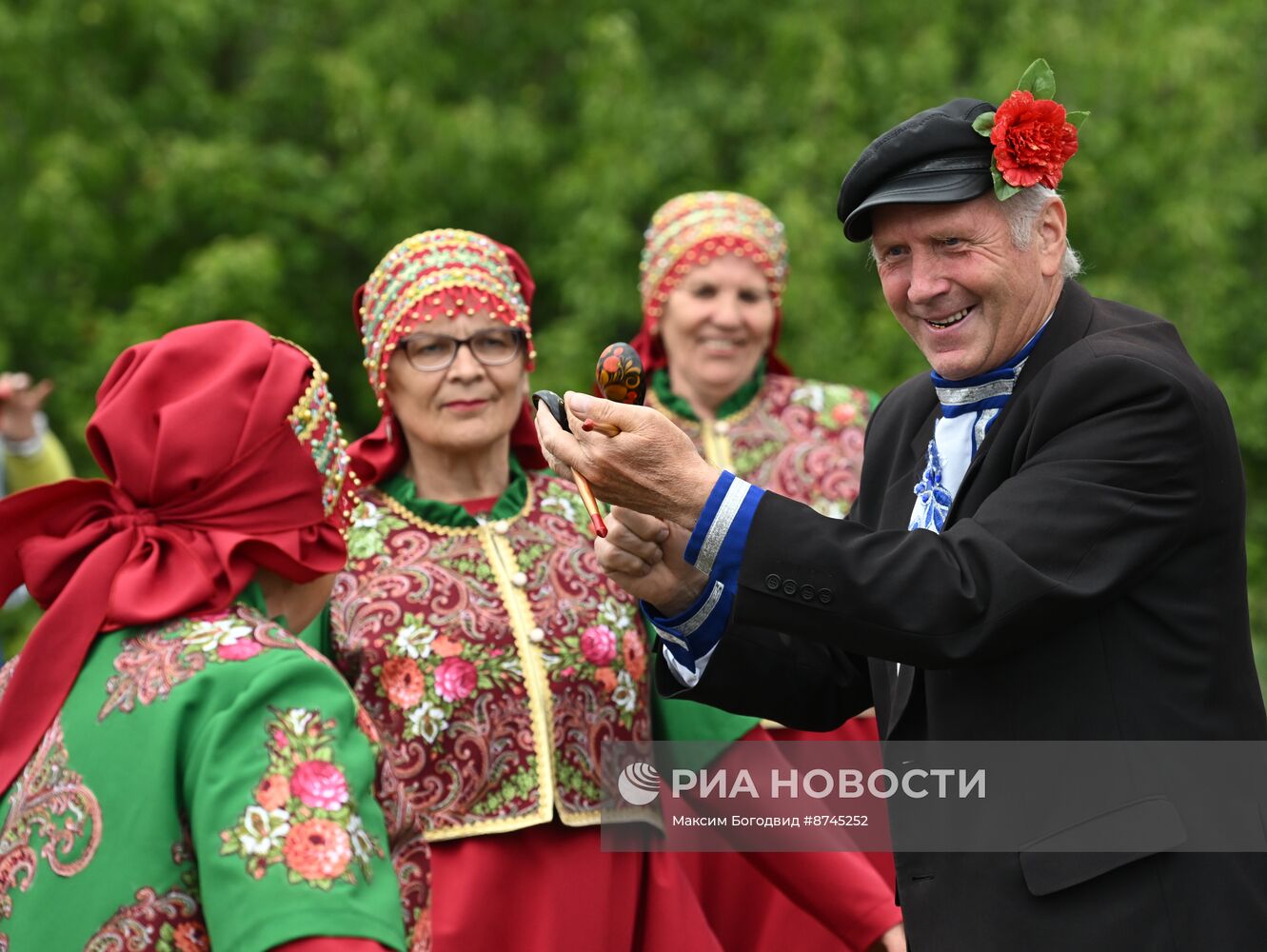 Празднование Яблочного Спаса в Татарстане