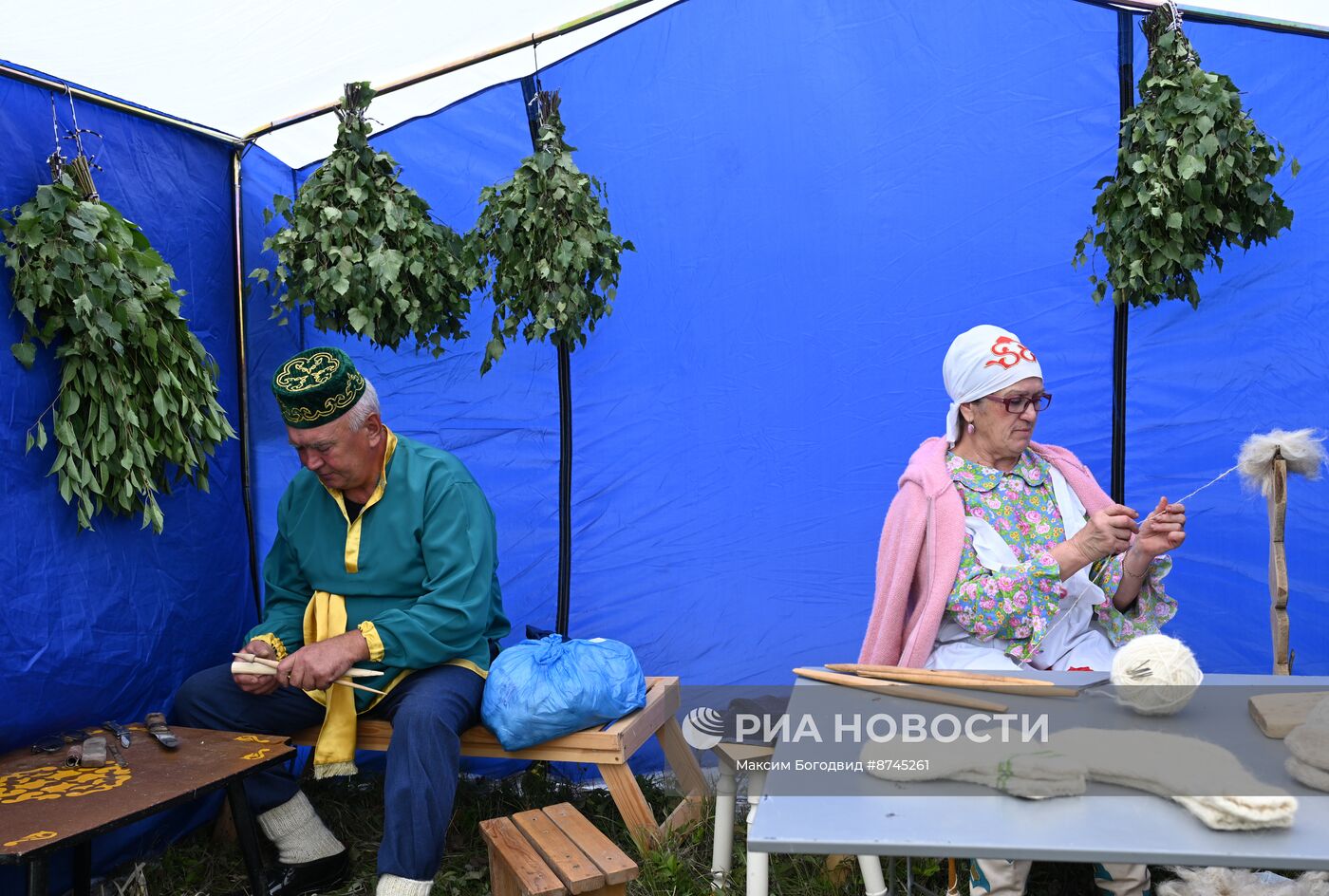 Празднование Яблочного Спаса в Татарстане