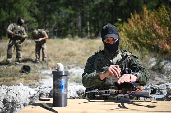 Боевая подготовка штурмовых подразделений в зоне проведения СВО