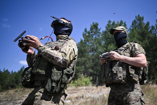 Боевая подготовка штурмовых подразделений в зоне проведения СВО