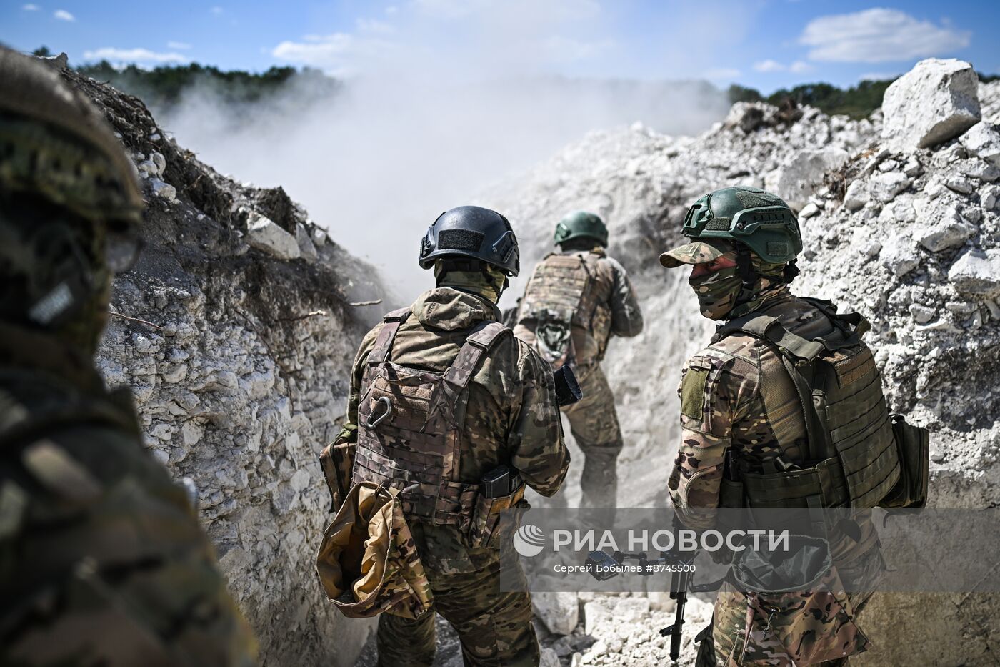 Боевая подготовка штурмовых подразделений в зоне проведения СВО