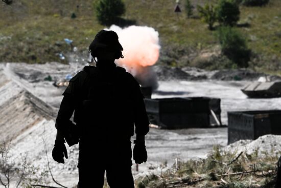 Боевая подготовка штурмовых подразделений в зоне проведения СВО