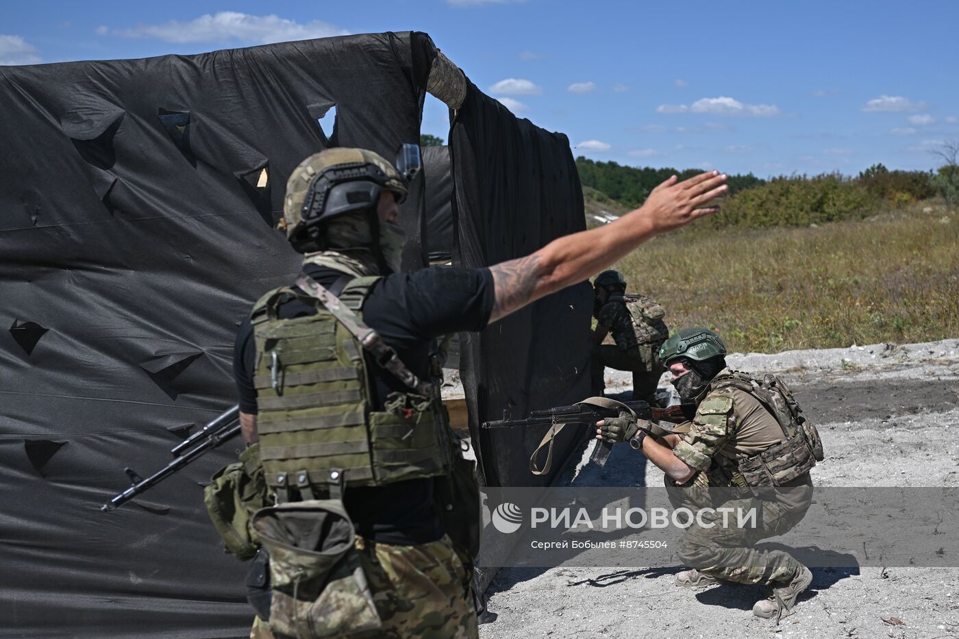 Боевая подготовка штурмовых подразделений в зоне проведения СВО