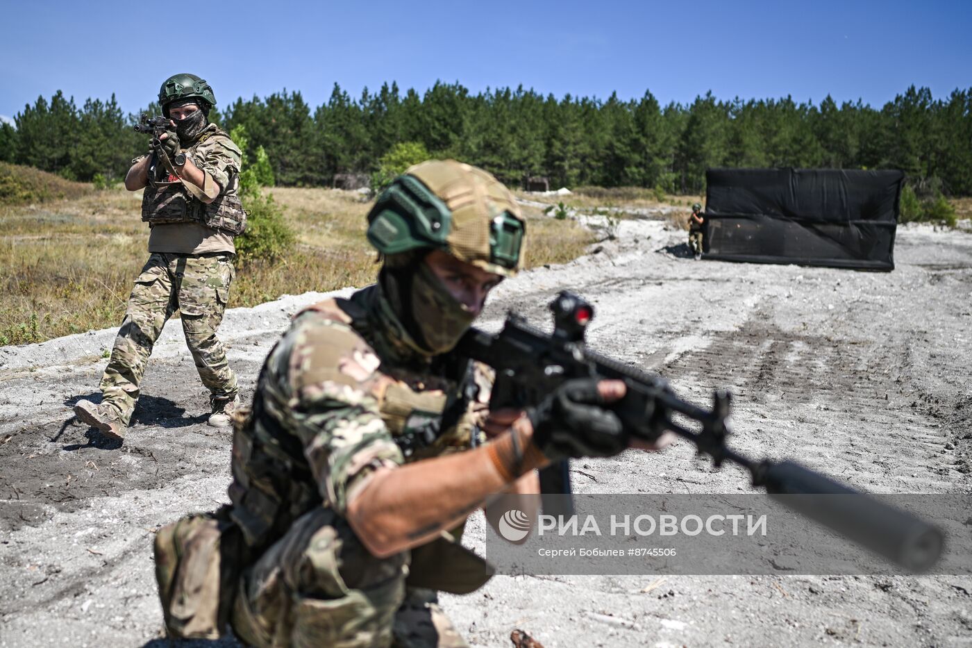 Боевая подготовка штурмовых подразделений в зоне проведения СВО