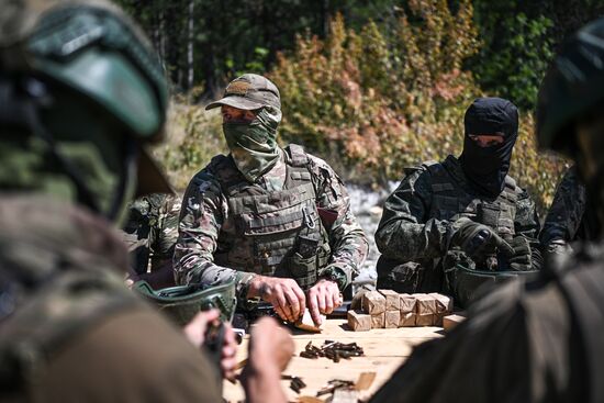 Боевая подготовка штурмовых подразделений в зоне проведения СВО